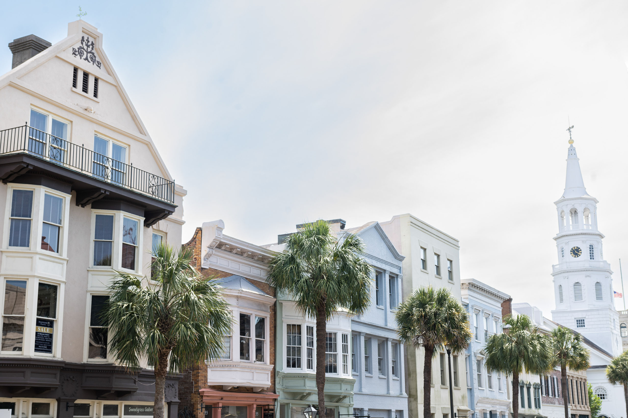 Charleston row houses